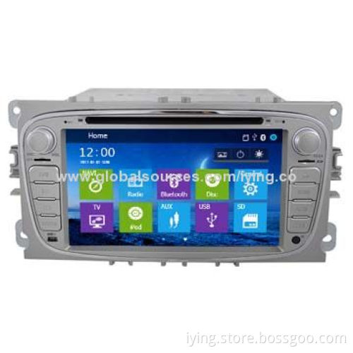 7" HD Touch Screen Car Video Player for Ford Focus Mondeo with GPS BT Radi,o 720P, MP3/MP4, Russian
